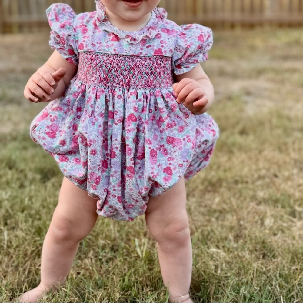 Little English Bubble Romper